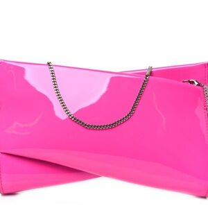 Patent Small Loubi Twist Zip Chain Clutch Ba